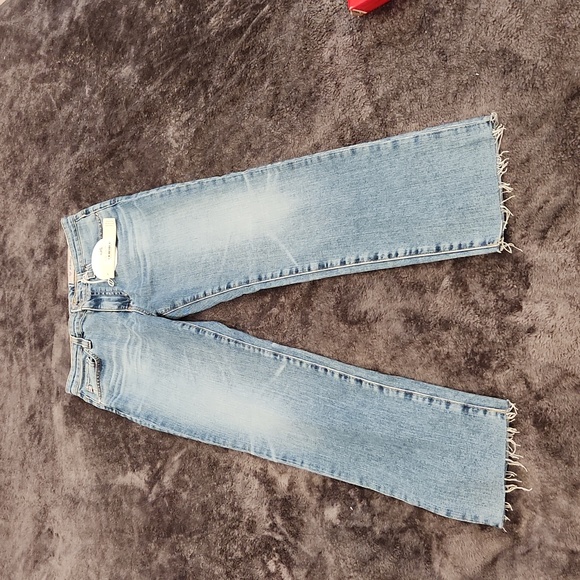 AG "the Isabelle" high rise straight crop jeans size 27, new with tags! - Picture 11 of 16